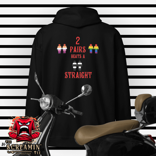 Two Pairs Zip Hoodie