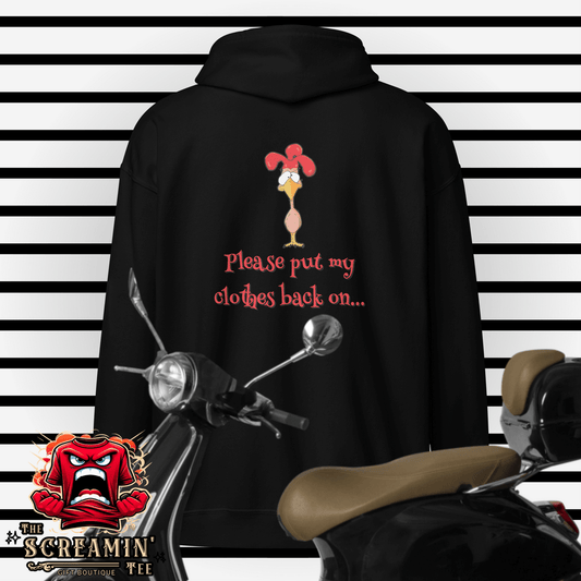 Naked Chicken Zip Hoodie