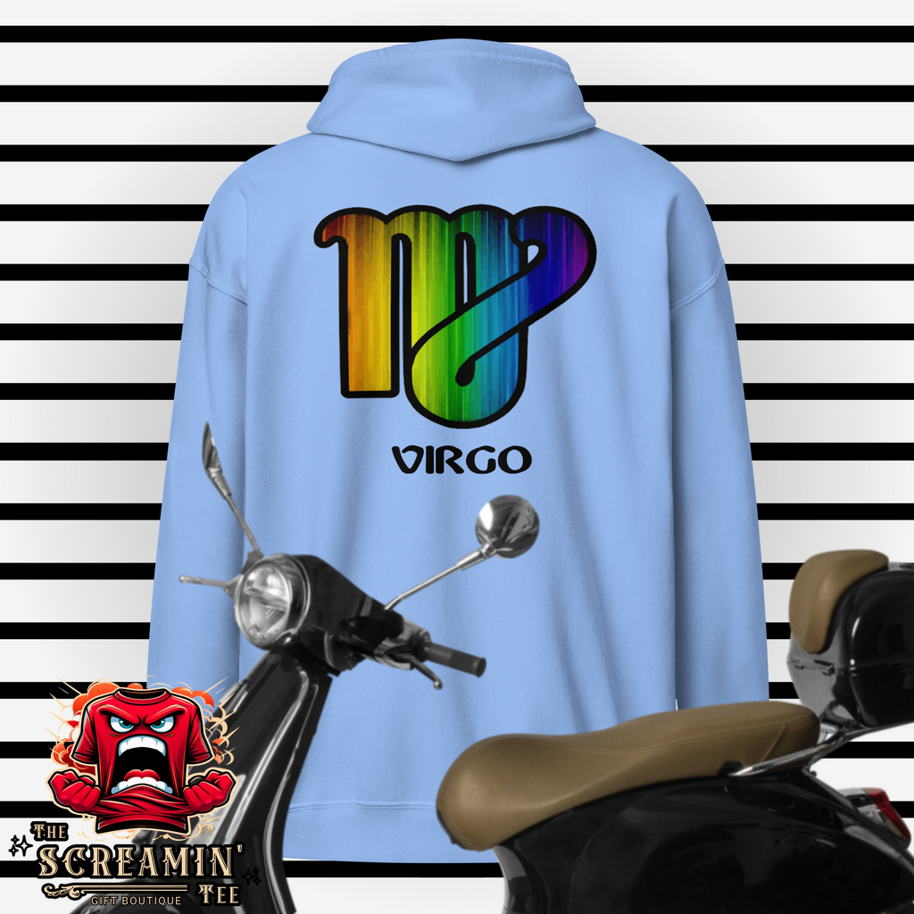 LGBTQ ZODIAC UNISEX ZIP HOODIE - VIRGO - The Screamin' Tee