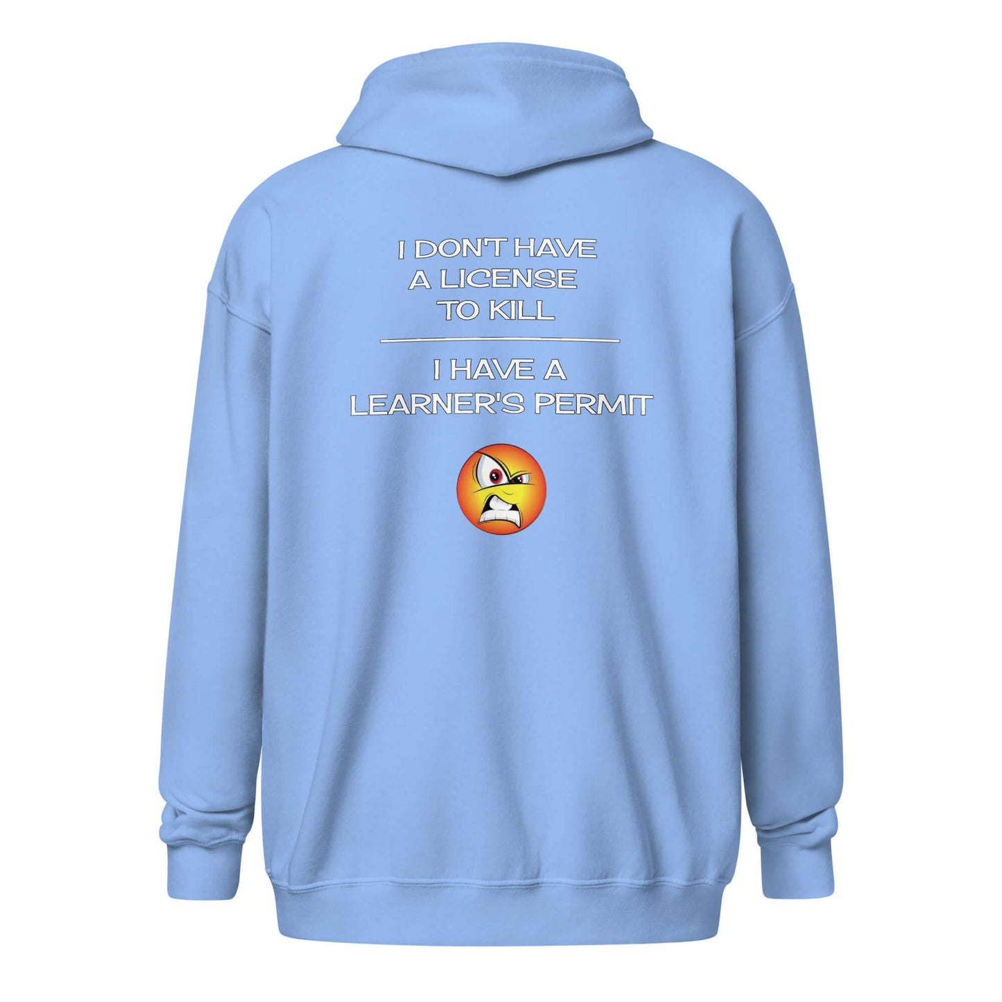 License Permit Zip Hoodie