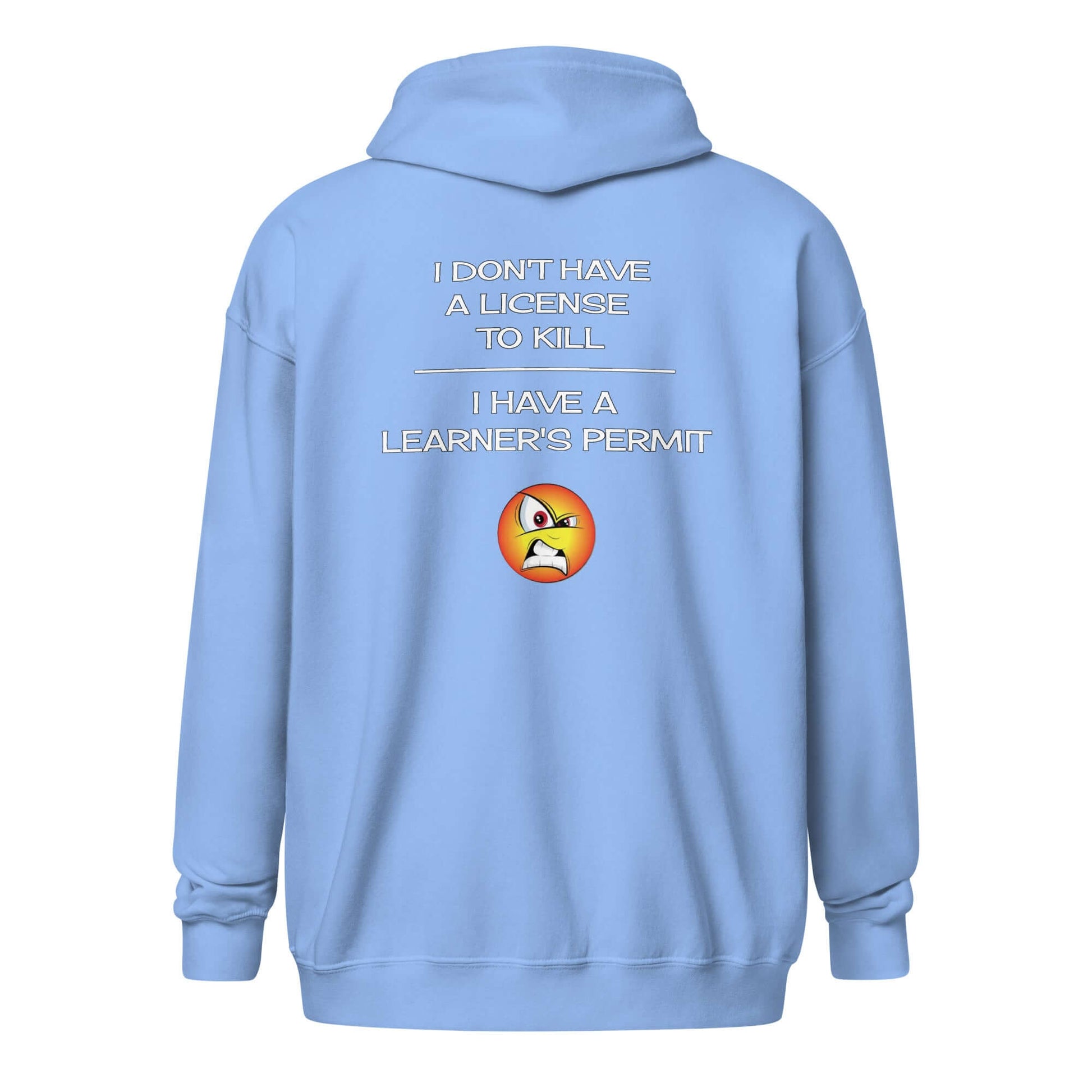 License Permit Zip Hoodie