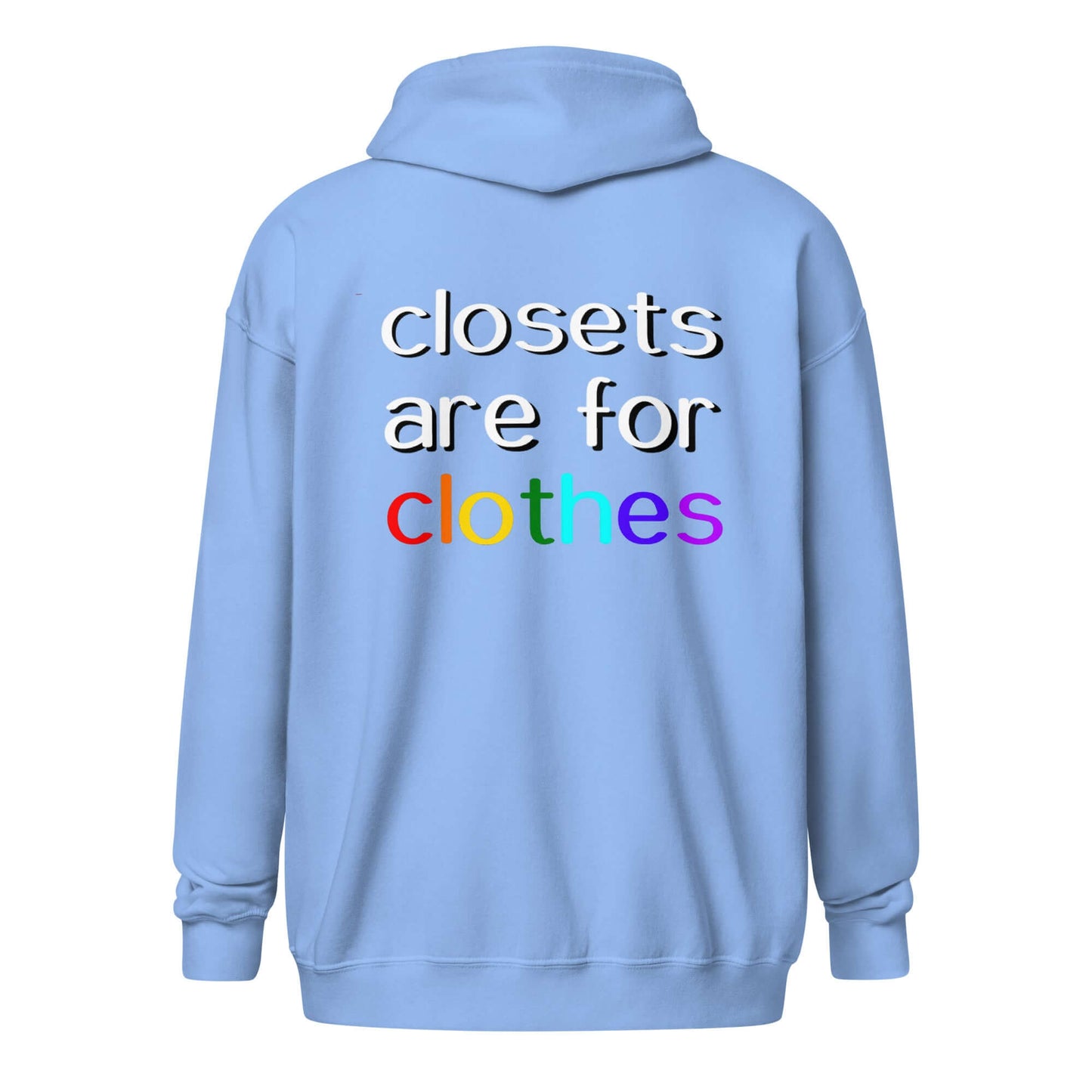 Closets Clothes Zip Hoodie