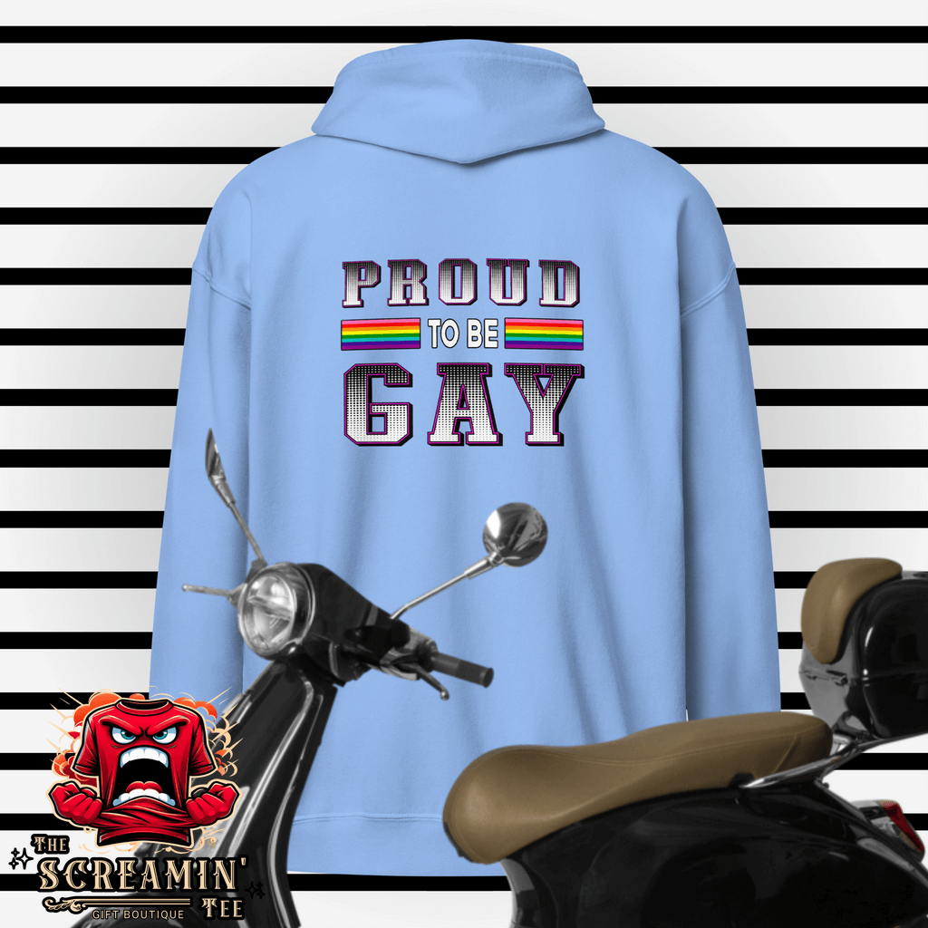 Proud To Be Gay Zip Hoodie