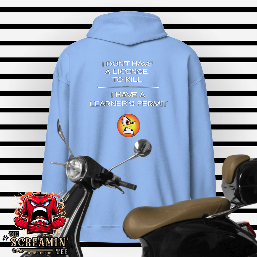 License Permit Zip Hoodie