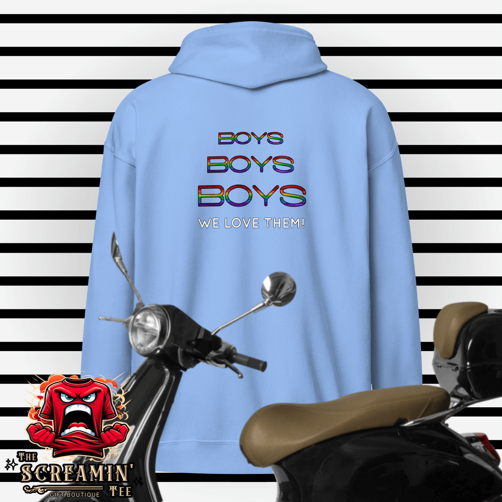 Boys Boys Boys Zip Hoodie