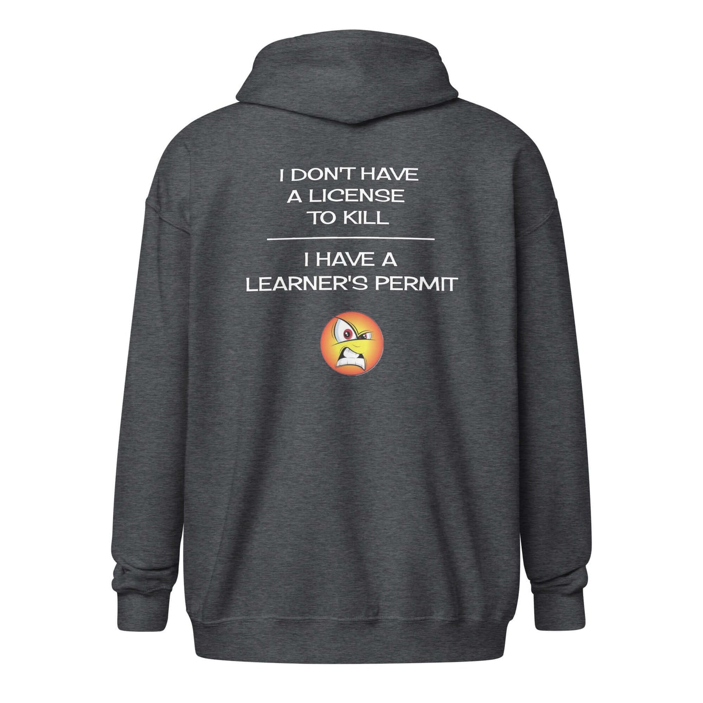 License Permit Zip Hoodie