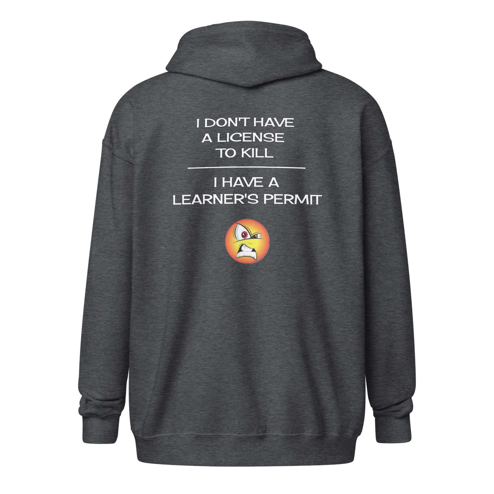 License Permit Zip Hoodie
