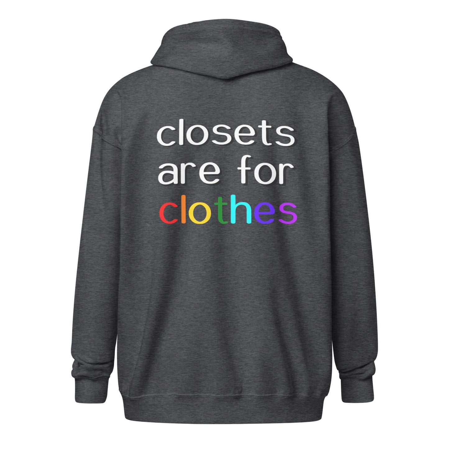 Closets Clothes Zip Hoodie