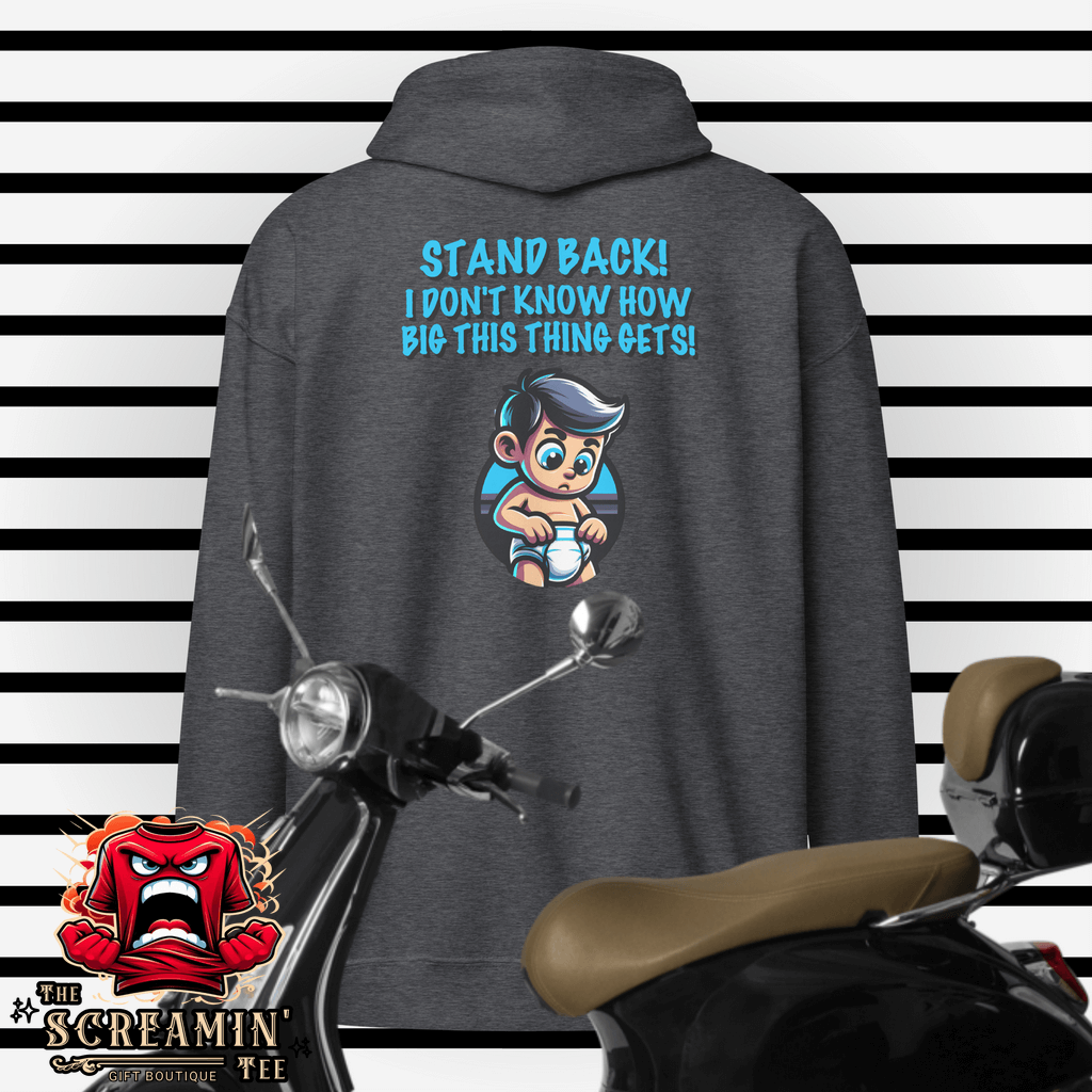 Stand Back Zip Hoodie