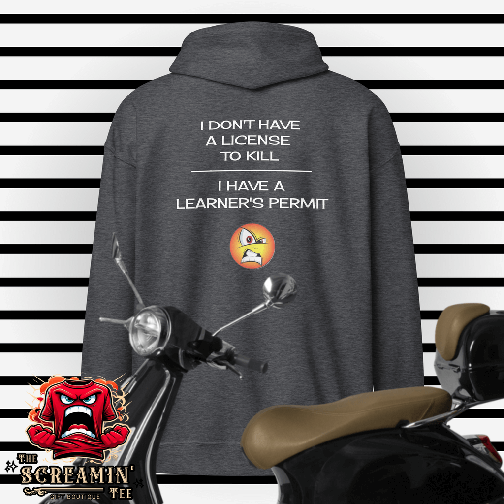 License Permit Zip Hoodie