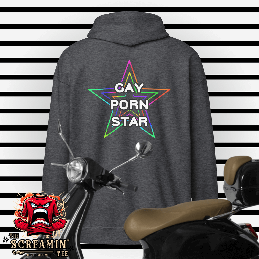 Gay Porn Star Zip Hoodie