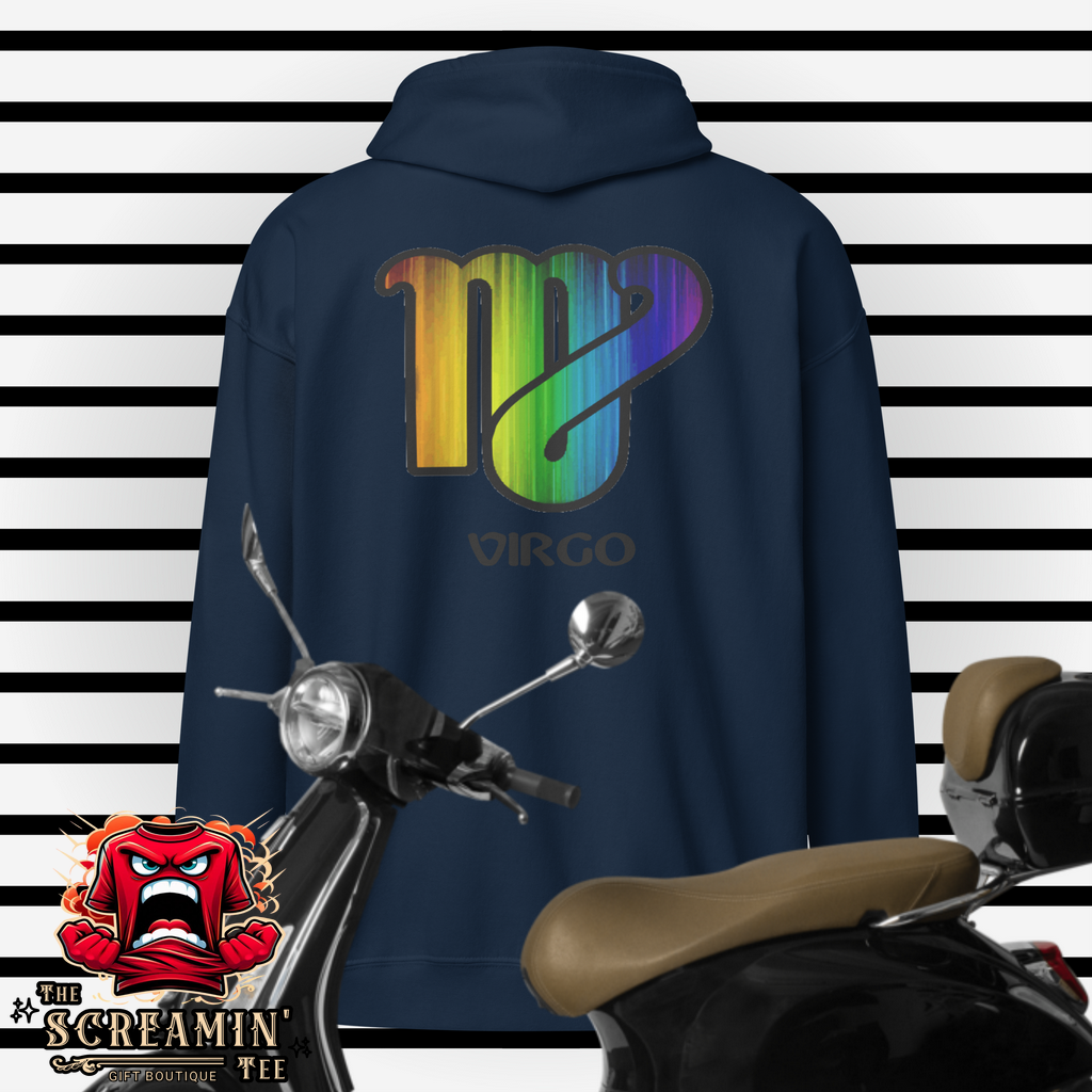 LGBTQ ZODIAC UNISEX ZIP HOODIE - VIRGO - The Screamin' Tee