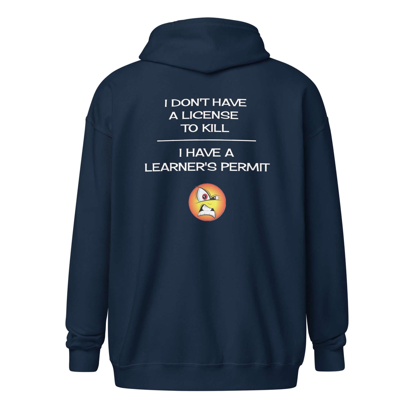 License Permit Zip Hoodie