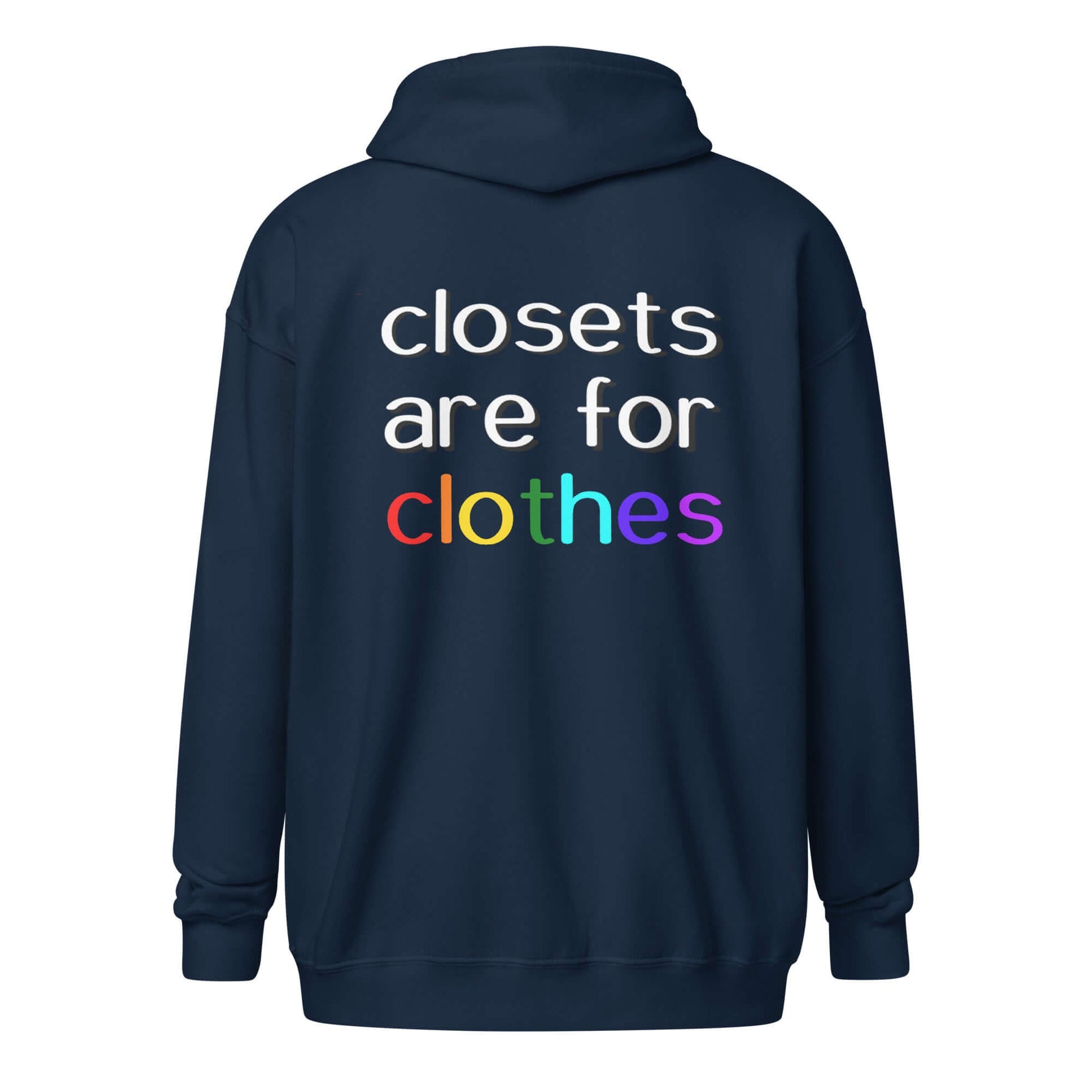 Closets Clothes Zip Hoodie