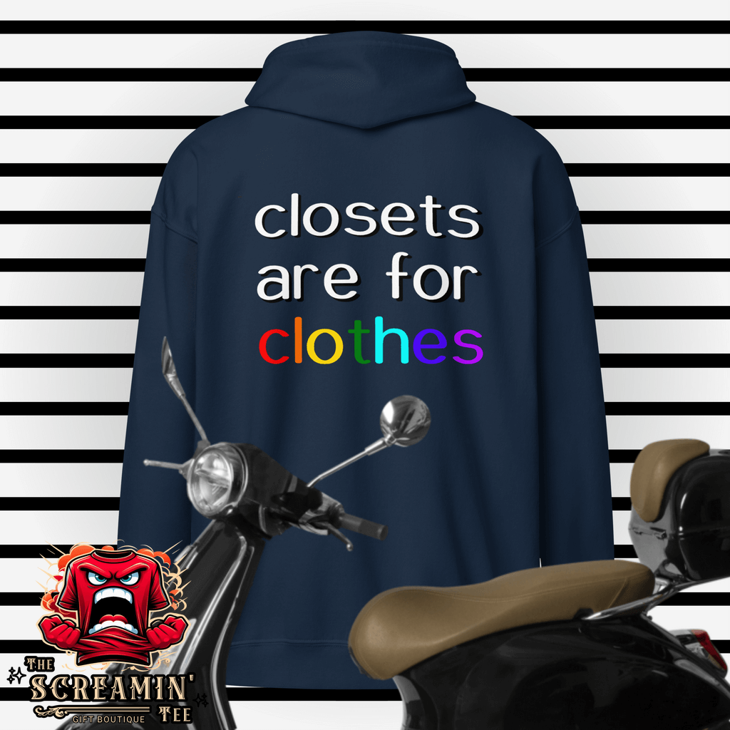 Closets Clothes Zip Hoodie