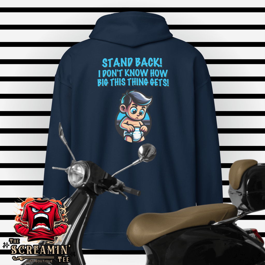Stand Back Zip Hoodie