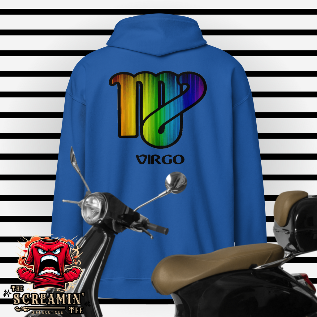 LGBTQ ZODIAC UNISEX ZIP HOODIE - VIRGO - The Screamin' Tee