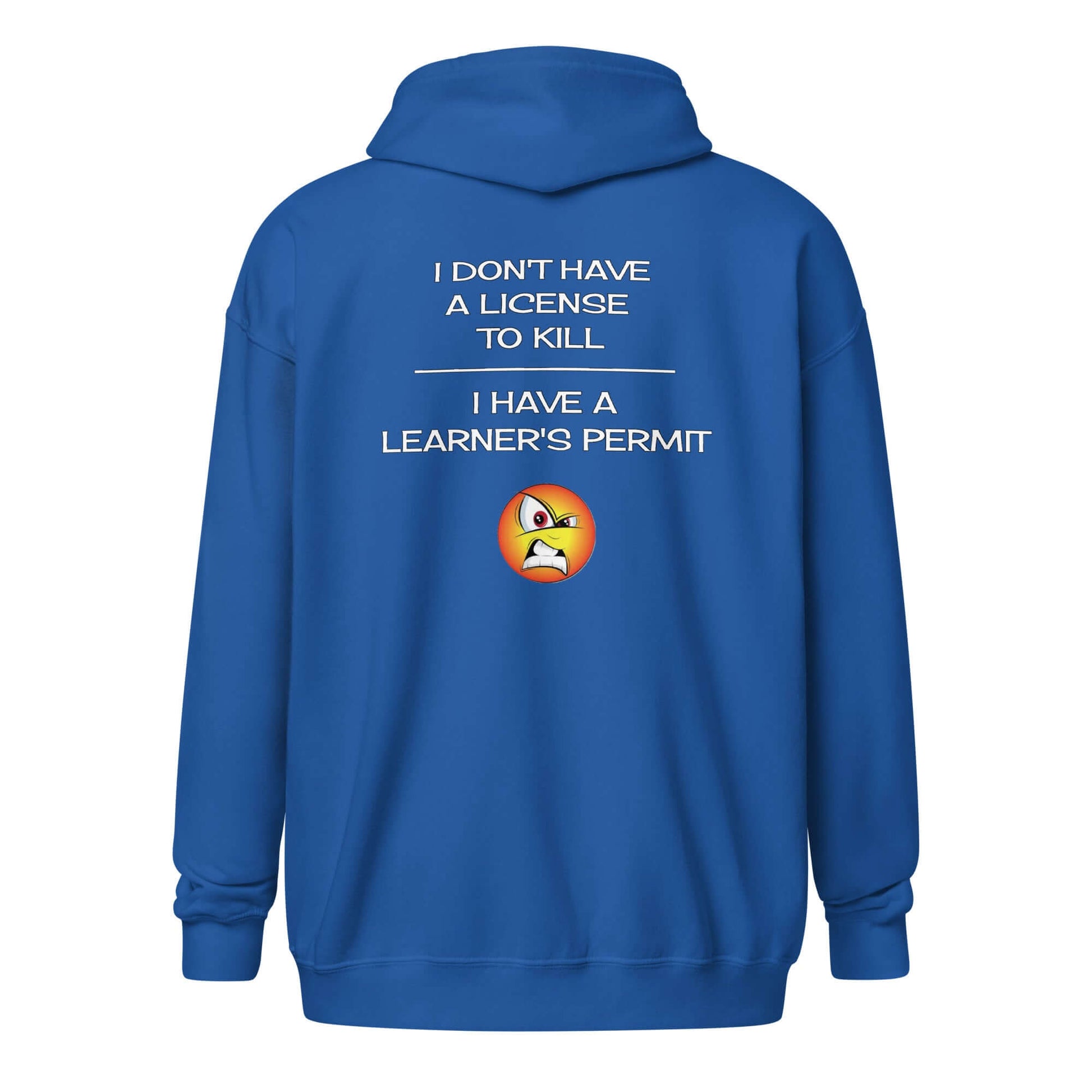 License Permit Zip Hoodie