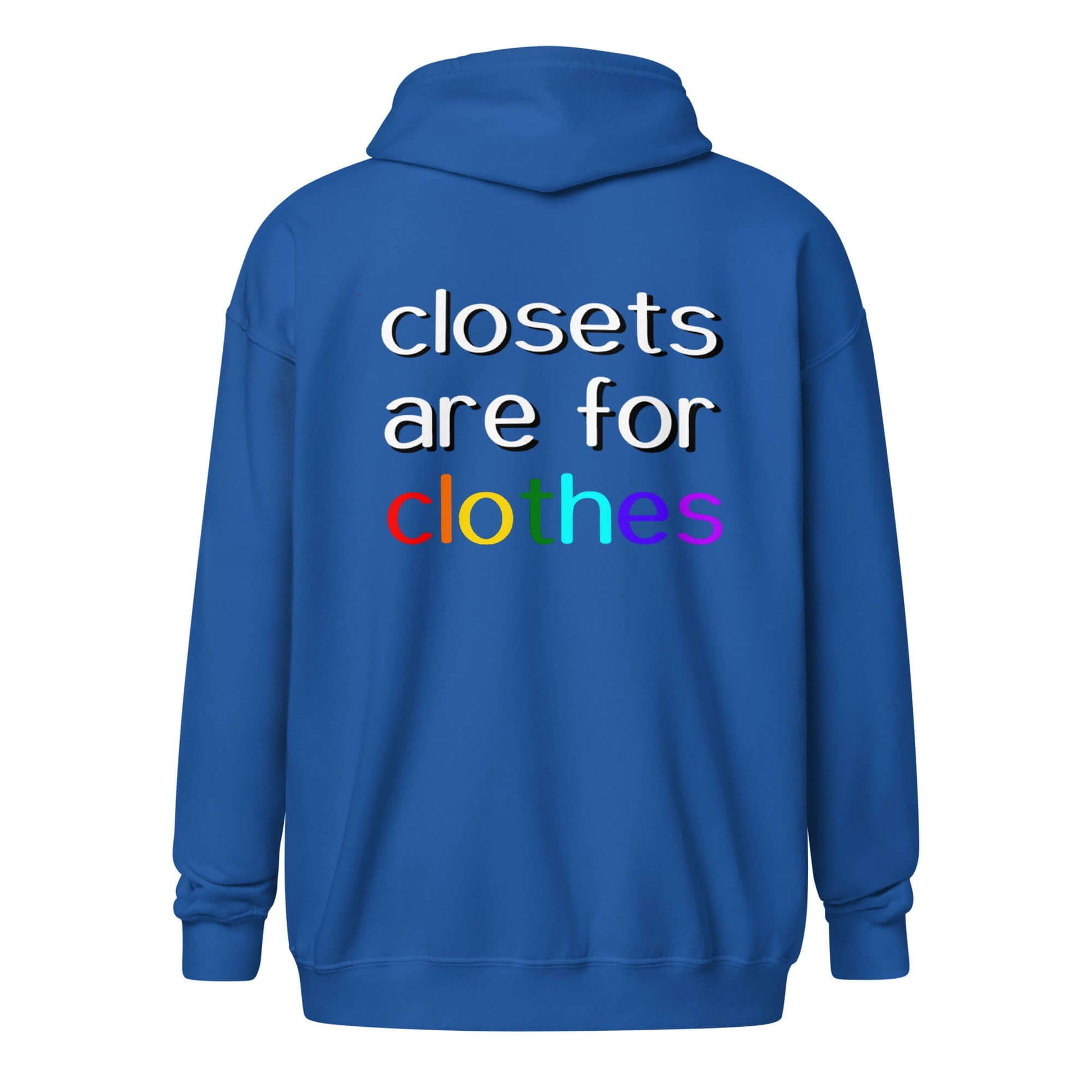 Closets Clothes Zip Hoodie