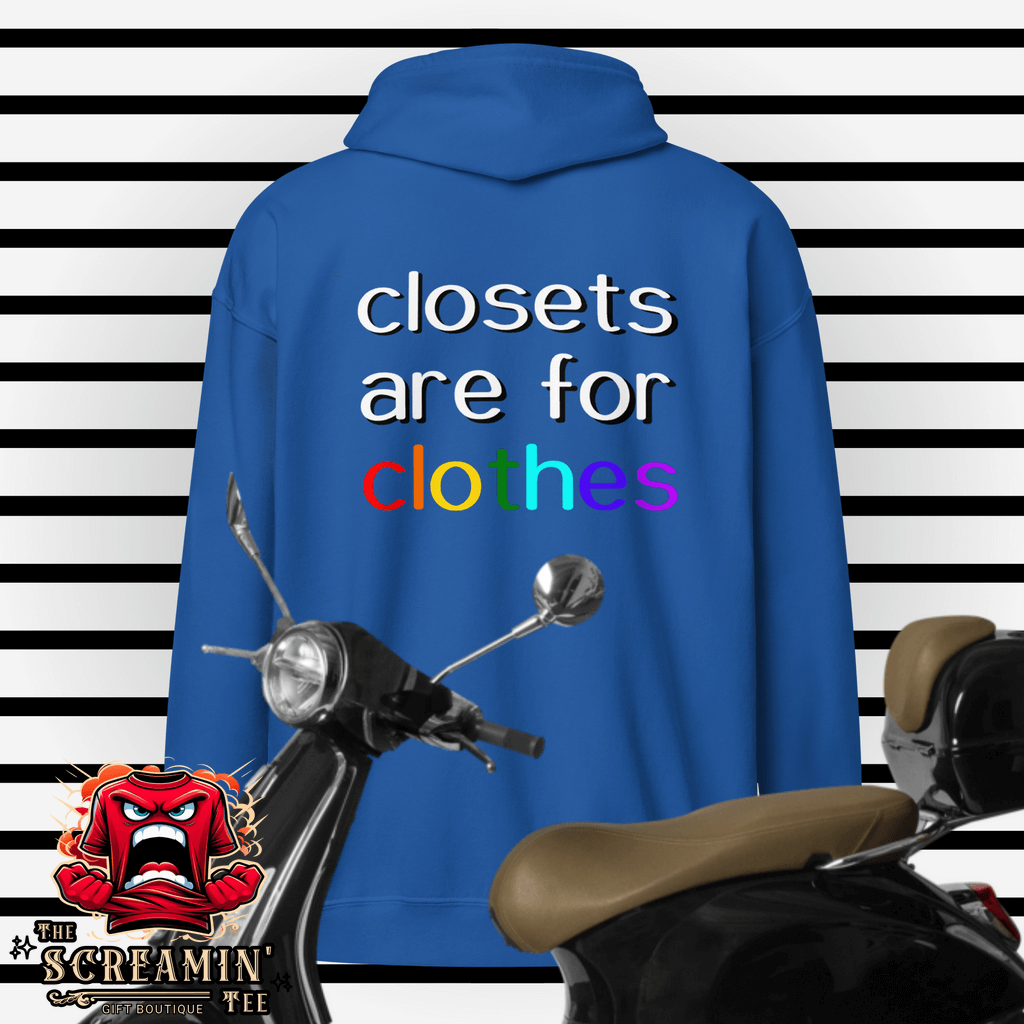 Closets Clothes Zip Hoodie