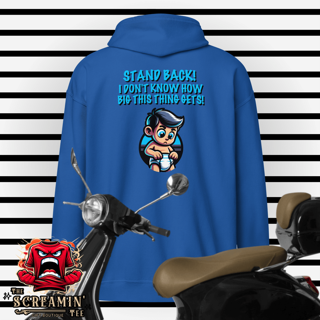 Stand Back Zip Hoodie