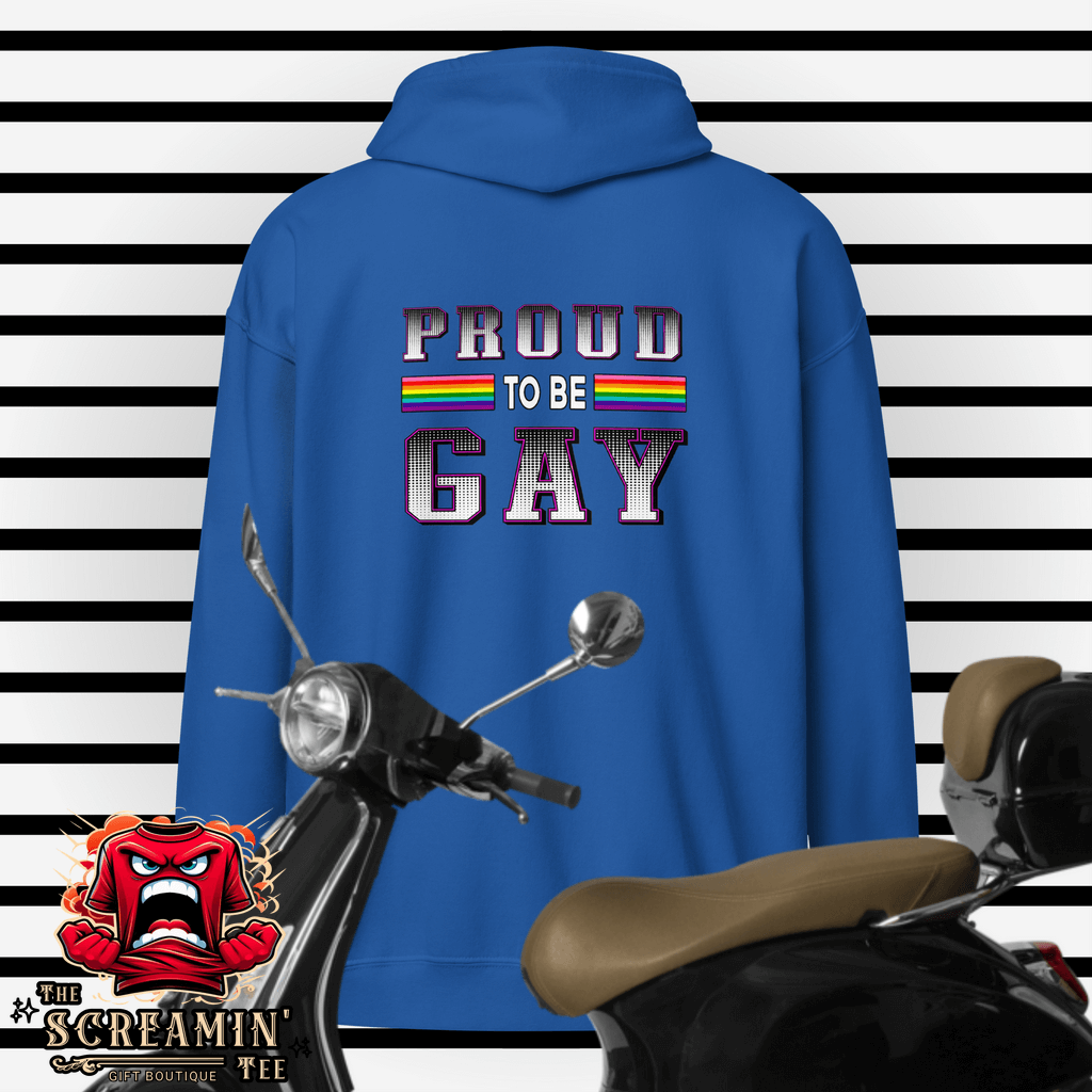 Proud To Be Gay Zip Hoodie