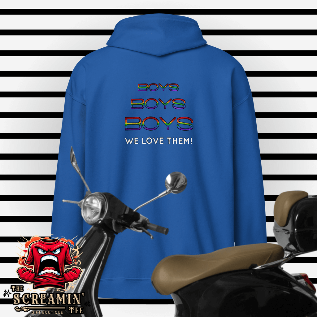 Boys Boys Boys Zip Hoodie