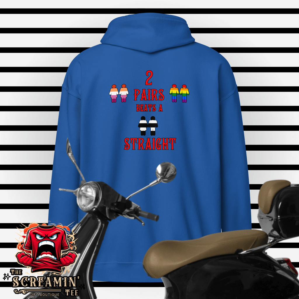 Two Pairs Zip Hoodie