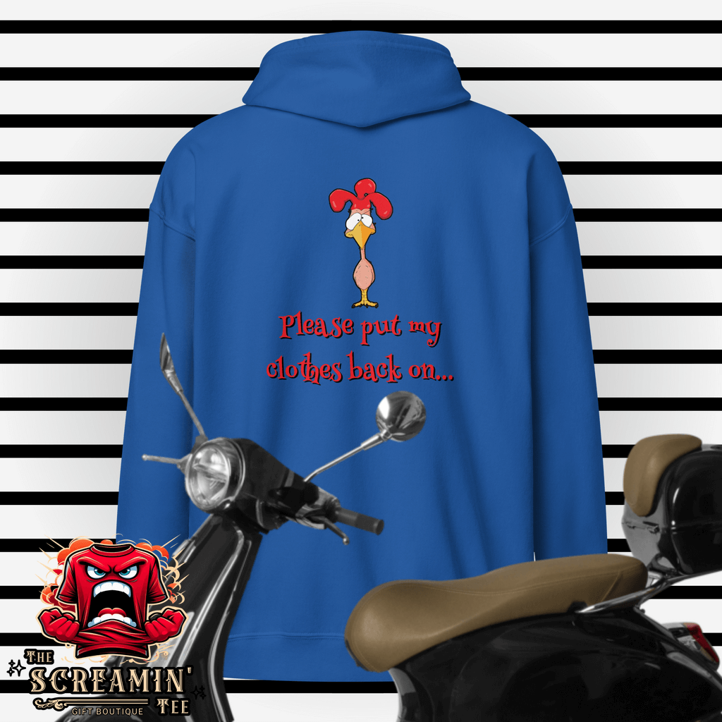 Naked Chicken Zip Hoodie