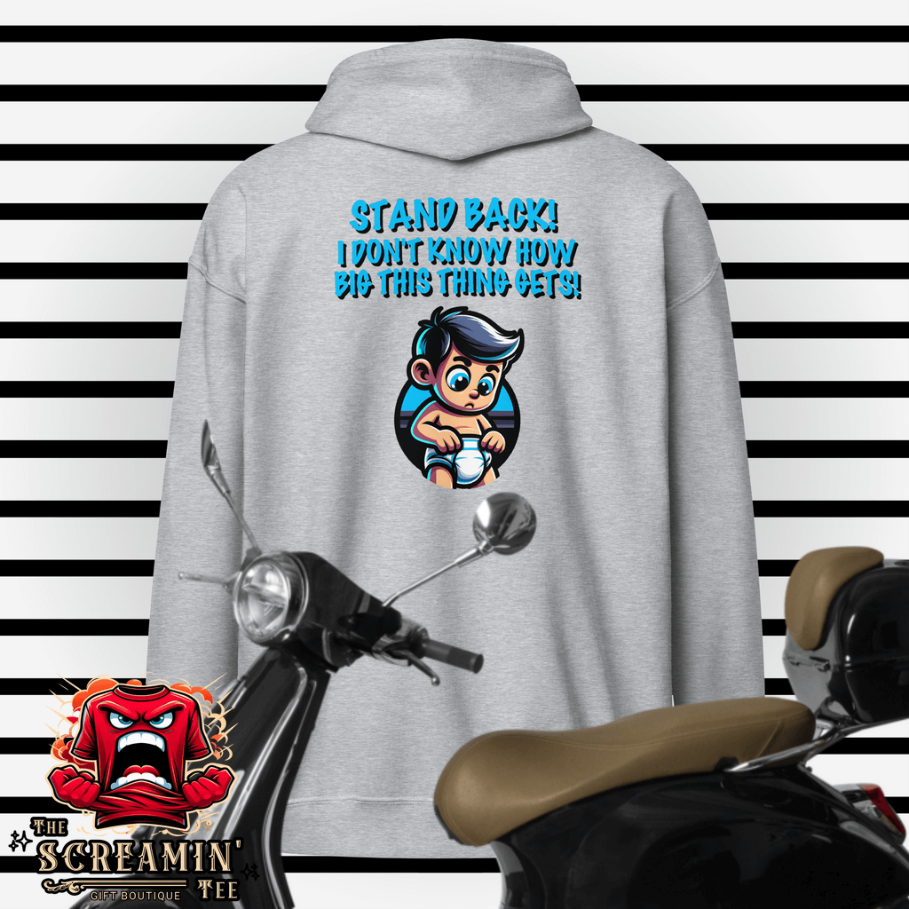 Stand Back Zip Hoodie