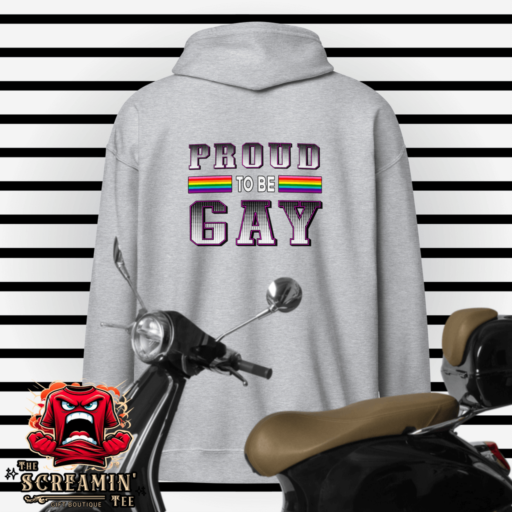 Proud To Be Gay Zip Hoodie