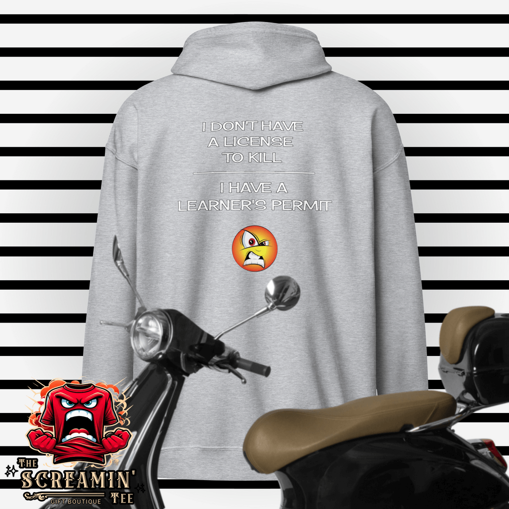 License Permit Zip Hoodie