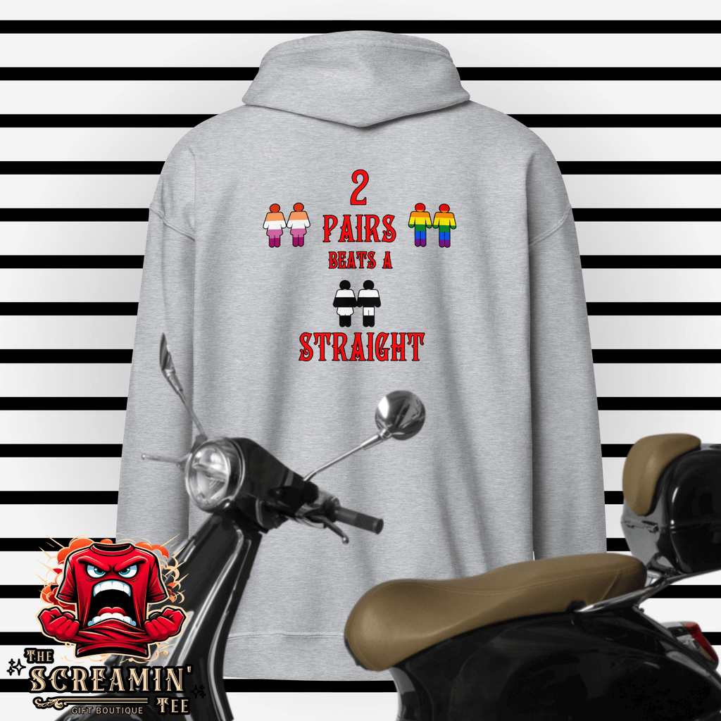 Two Pairs Zip Hoodie