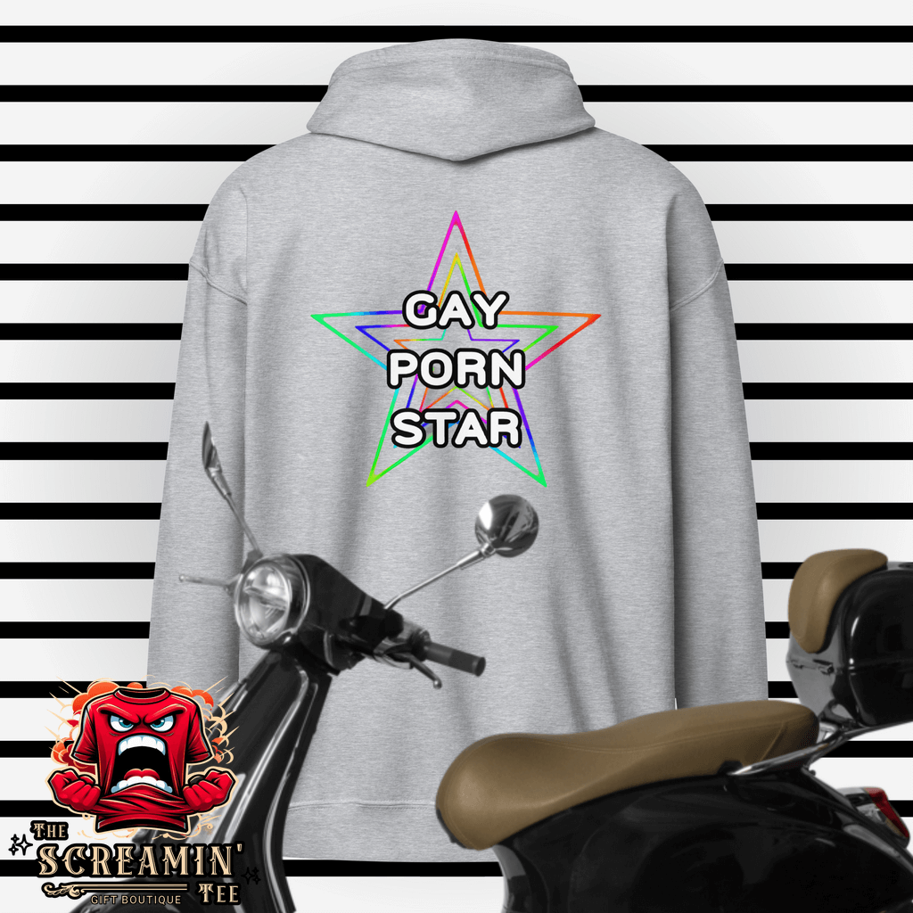 Gay Porn Star Zip Hoodie