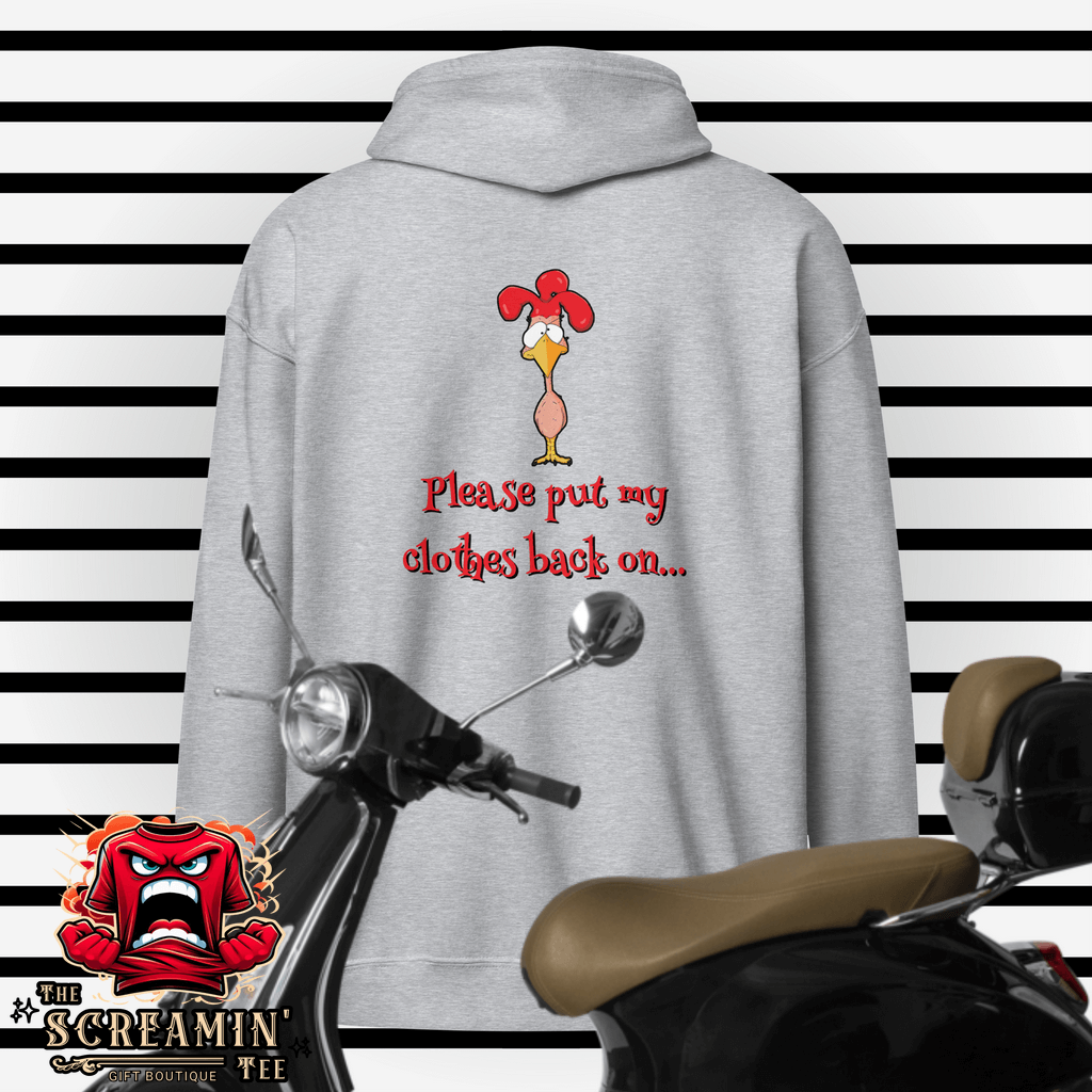 Naked Chicken Zip Hoodie