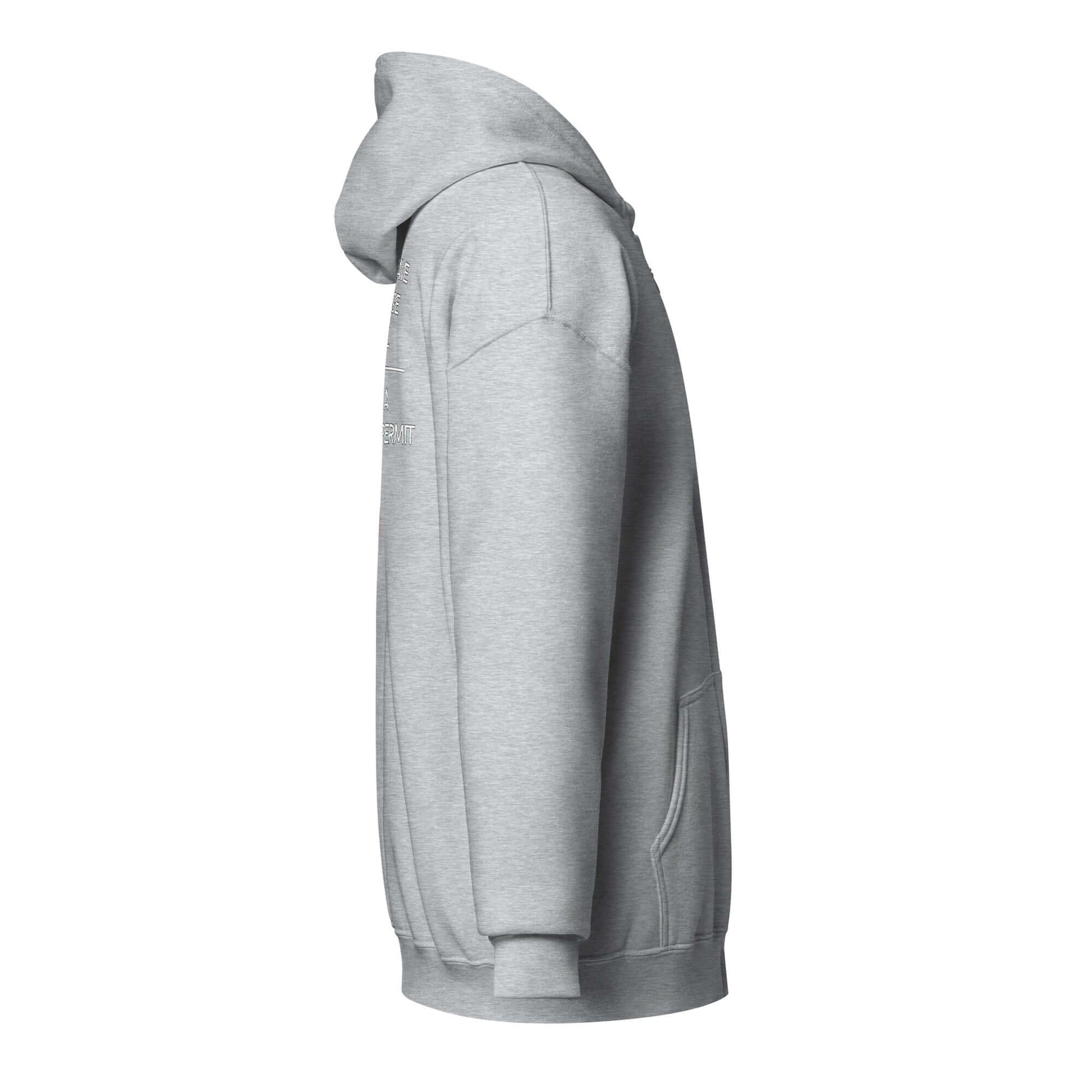 License Permit Zip Hoodie