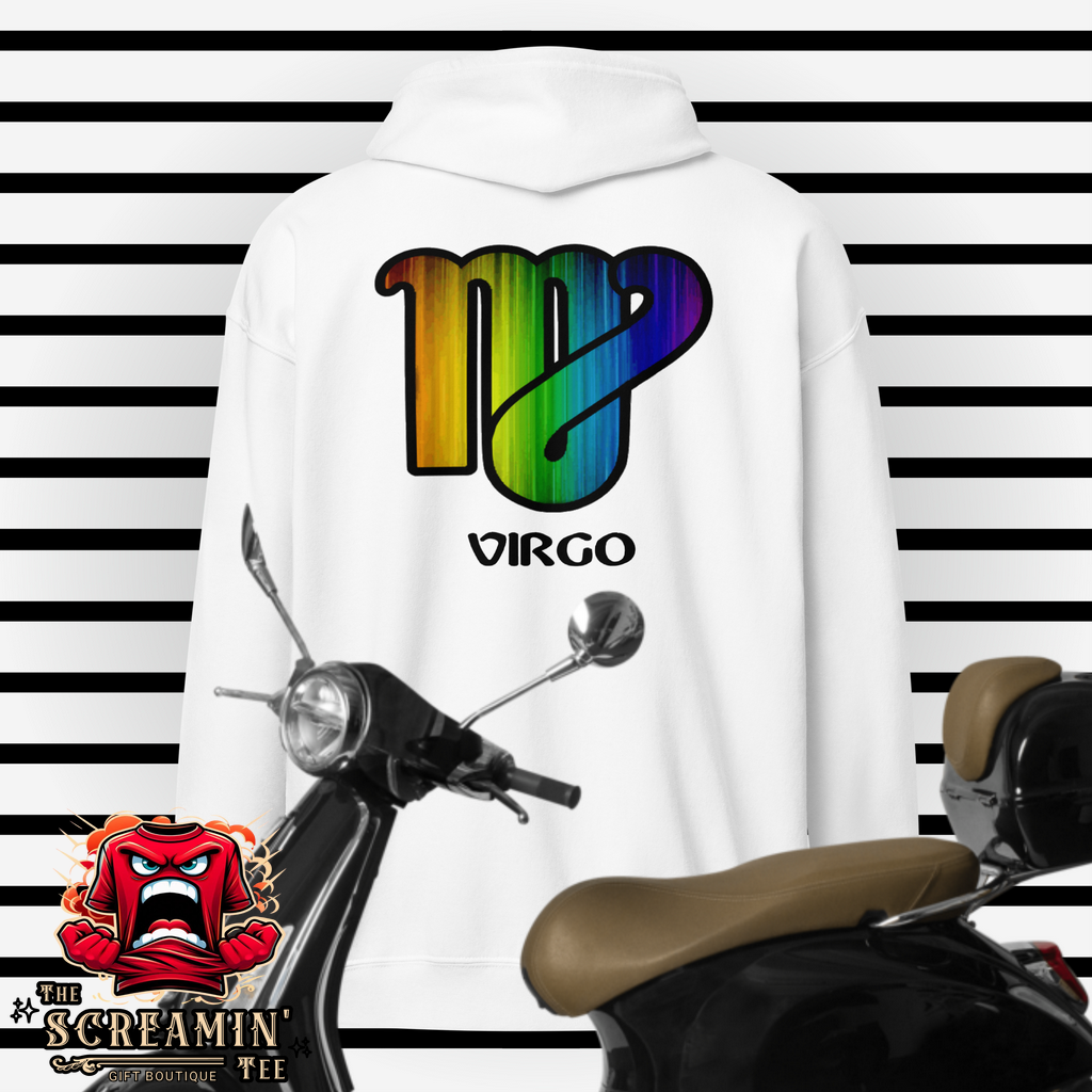 LGBTQ ZODIAC UNISEX ZIP HOODIE - VIRGO - The Screamin' Tee