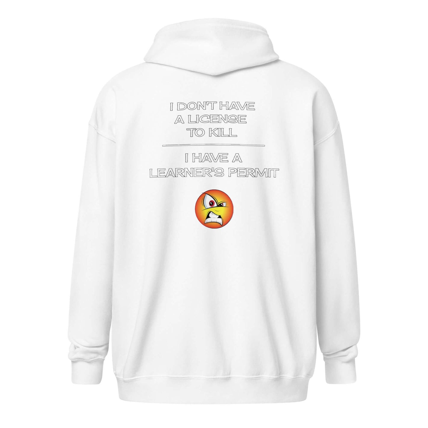 License Permit Zip Hoodie