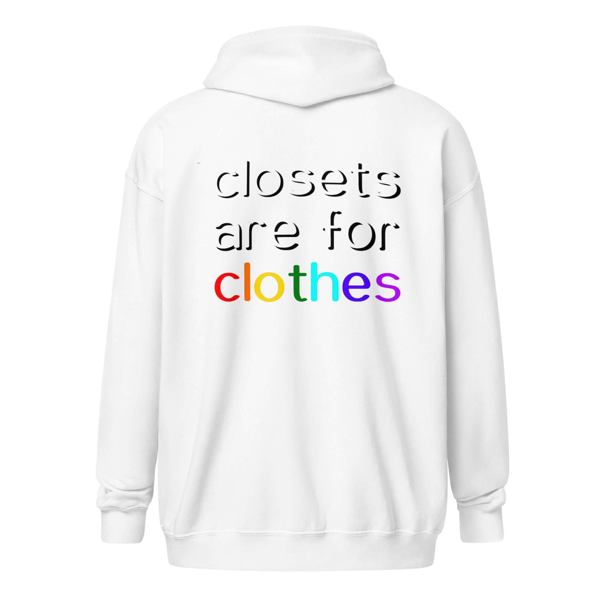 Closets Clothes Zip Hoodie