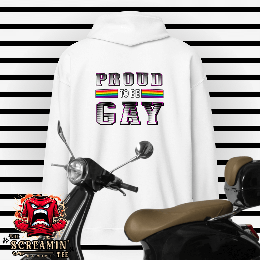 Proud To Be Gay Zip Hoodie