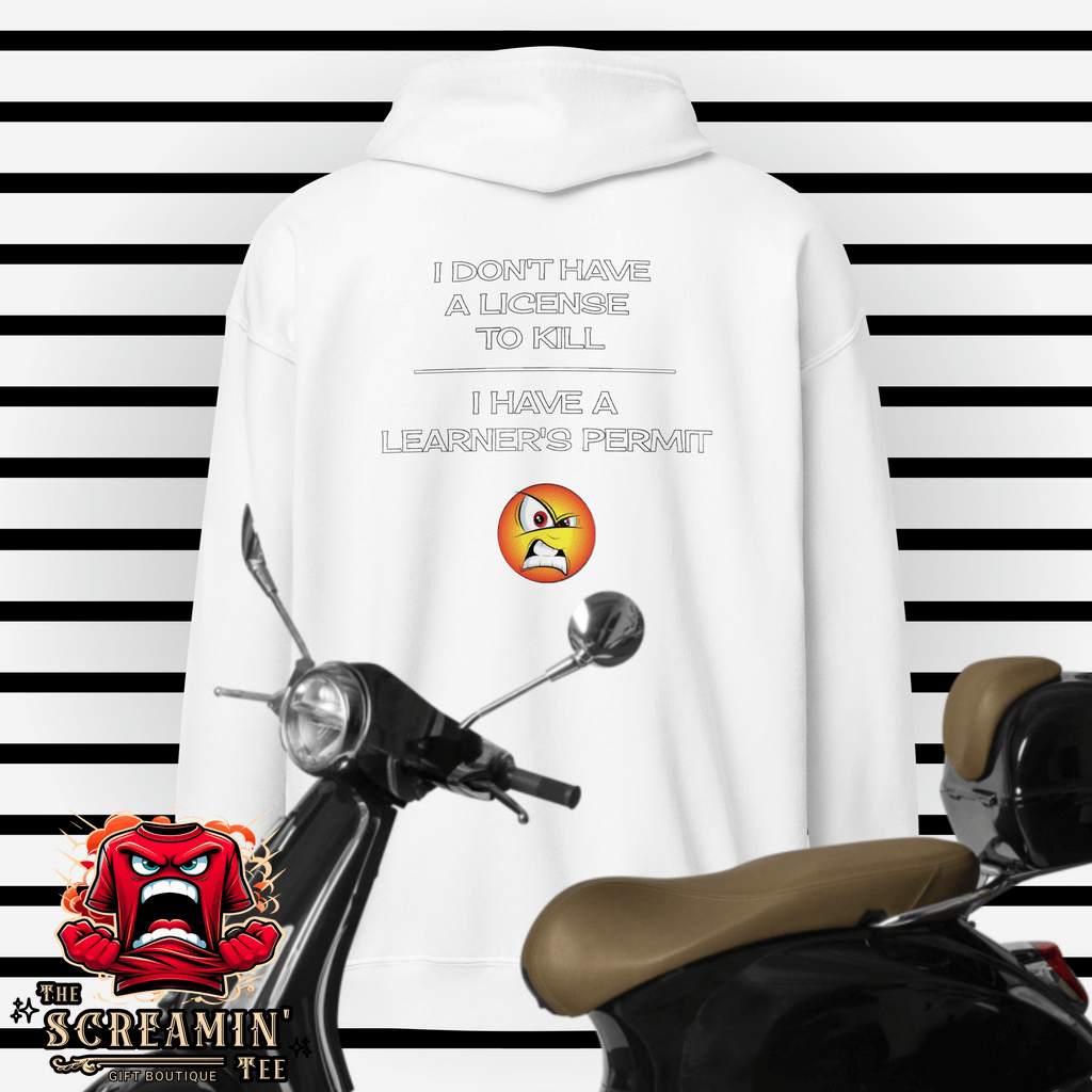 License Permit Zip Hoodie