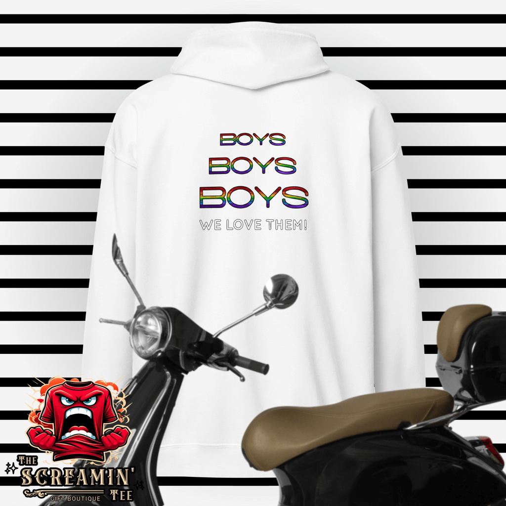 Boys Boys Boys Zip Hoodie