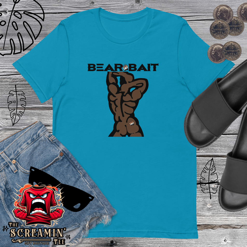 BEAR BAIT UNISEX TSHIRT - DARK TONE - The Screamin' Tee