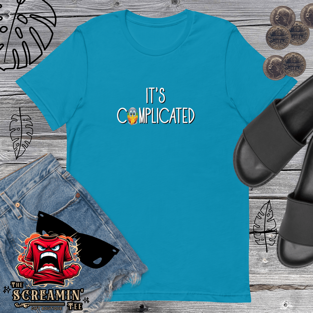 IT'S COMPLICATED UNISEX TSHIRT - The Screamin' Tee