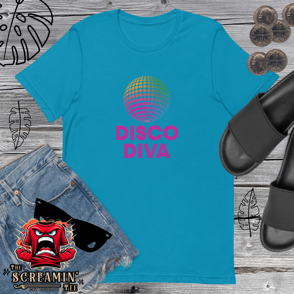 DISCO DIVA UNISEX TSHIRT - The Screamin' Tee