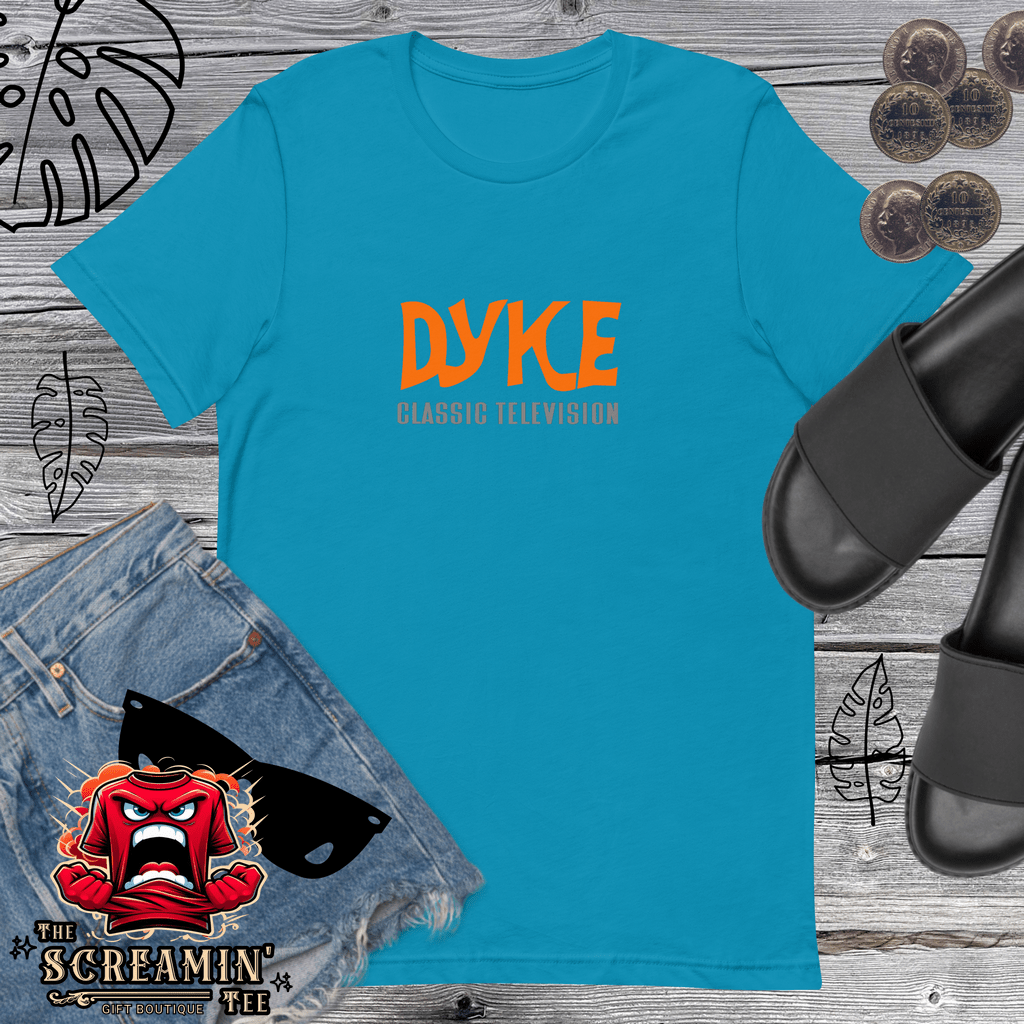 DYKE TV UNISEX TSHIRT