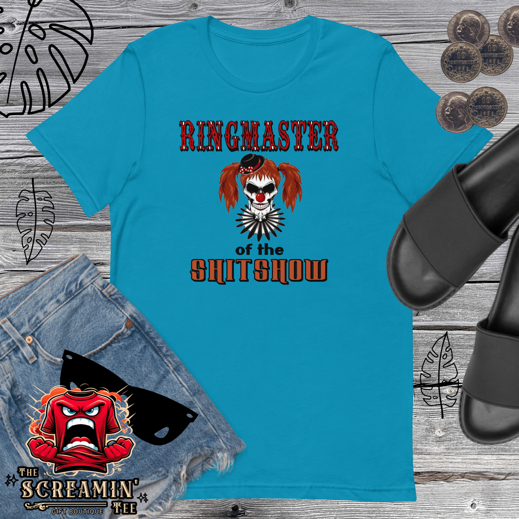 RINGMASTER FEMALE UNISEX TSHIRT - The Screamin' Tee