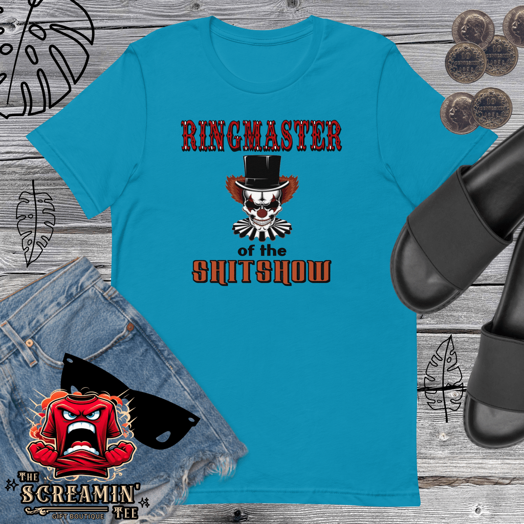 RINGMASTER MALE UNISEX TSHIRT - The Screamin' Tee