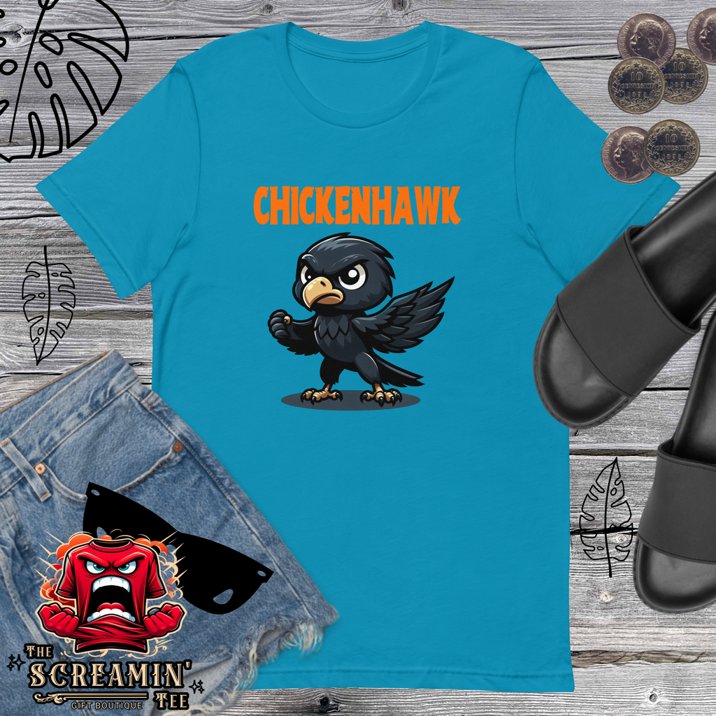 CHICKENHAWK UNISEX TSHIRT