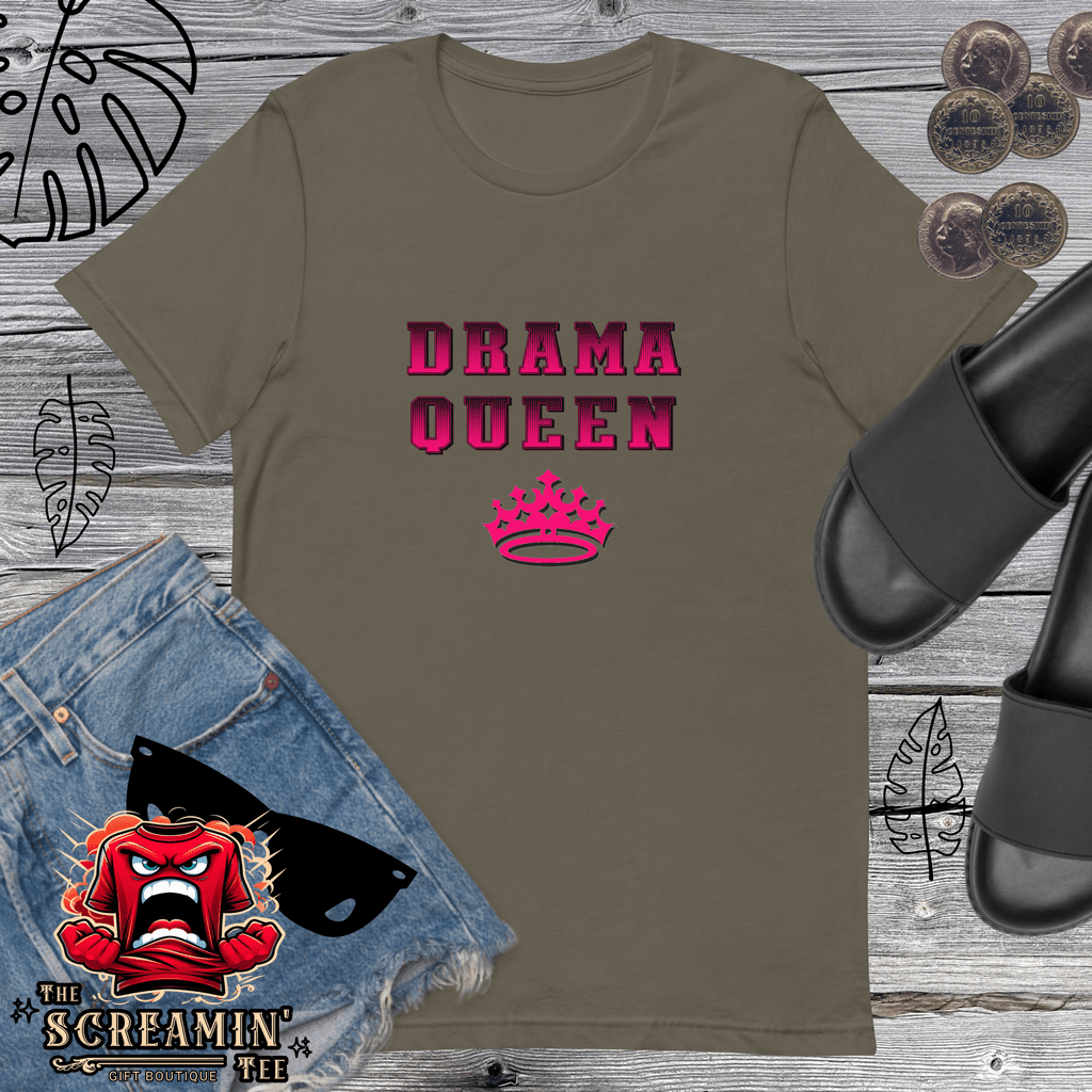DRAMA QUEEN UNISEX TSHIRT - The Screamin' Tee